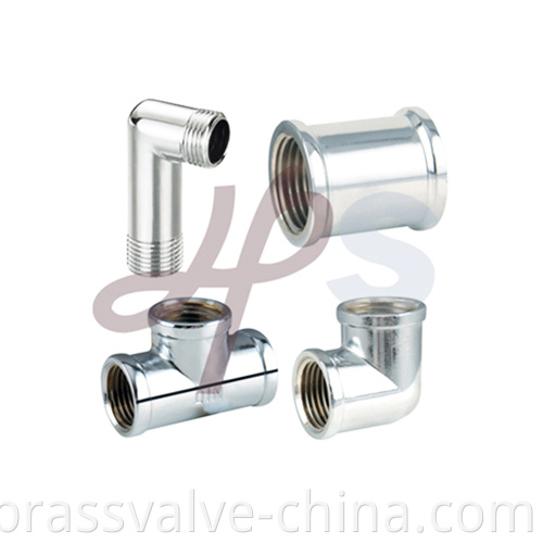 Brass Thread Fitting With Polishing Surface H858